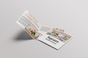 Square Bifold Brochure Mockup, a Print Template by rahmatmoscae (Thumbnail 11 of 16)