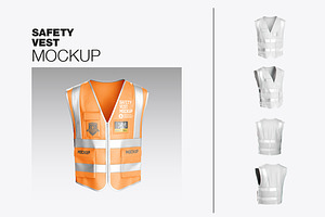 Safety Vest Mockup