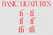 Breakfast Club - Duo Font, a Serif Font by subkulturetype (Thumbnail 10 of 12)