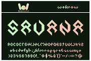 Diamond Font, a Font by weknow (Thumbnail 3 of 5)