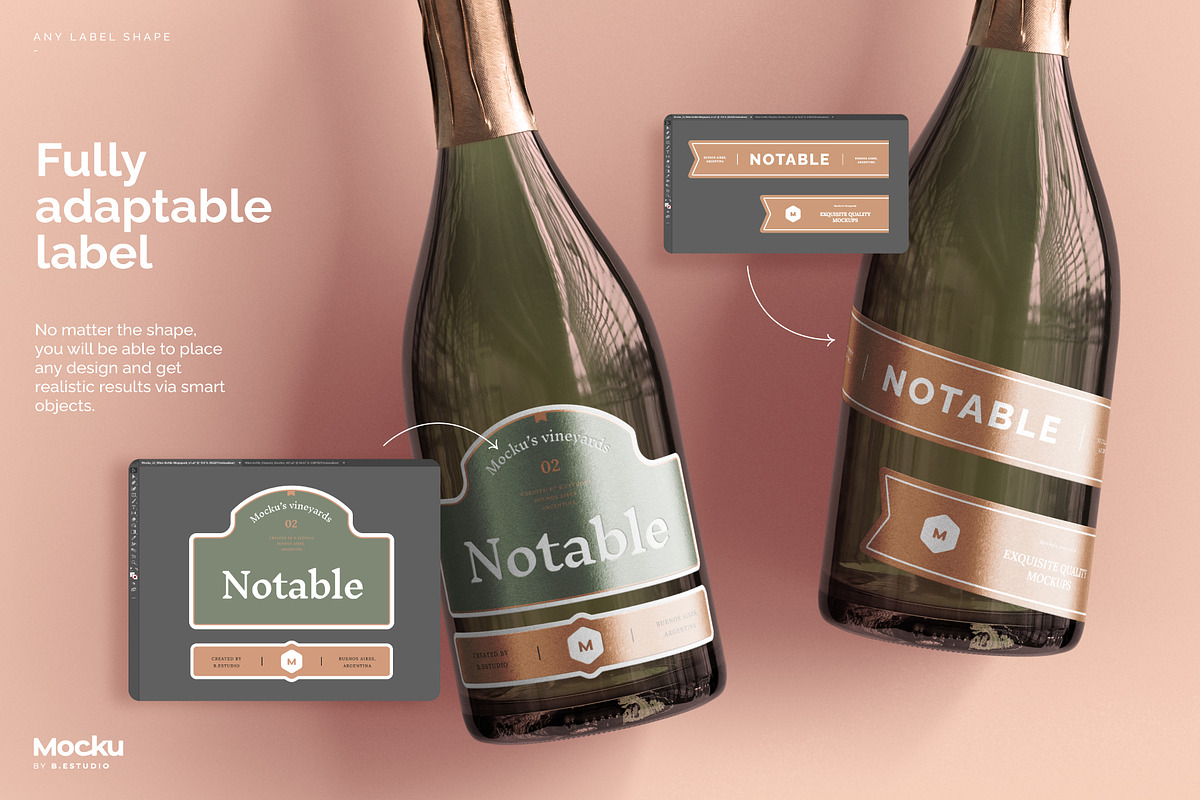 Notable - The Wine Bundle, a Packaging Mockup by Mocku (Photo 9 of 17)