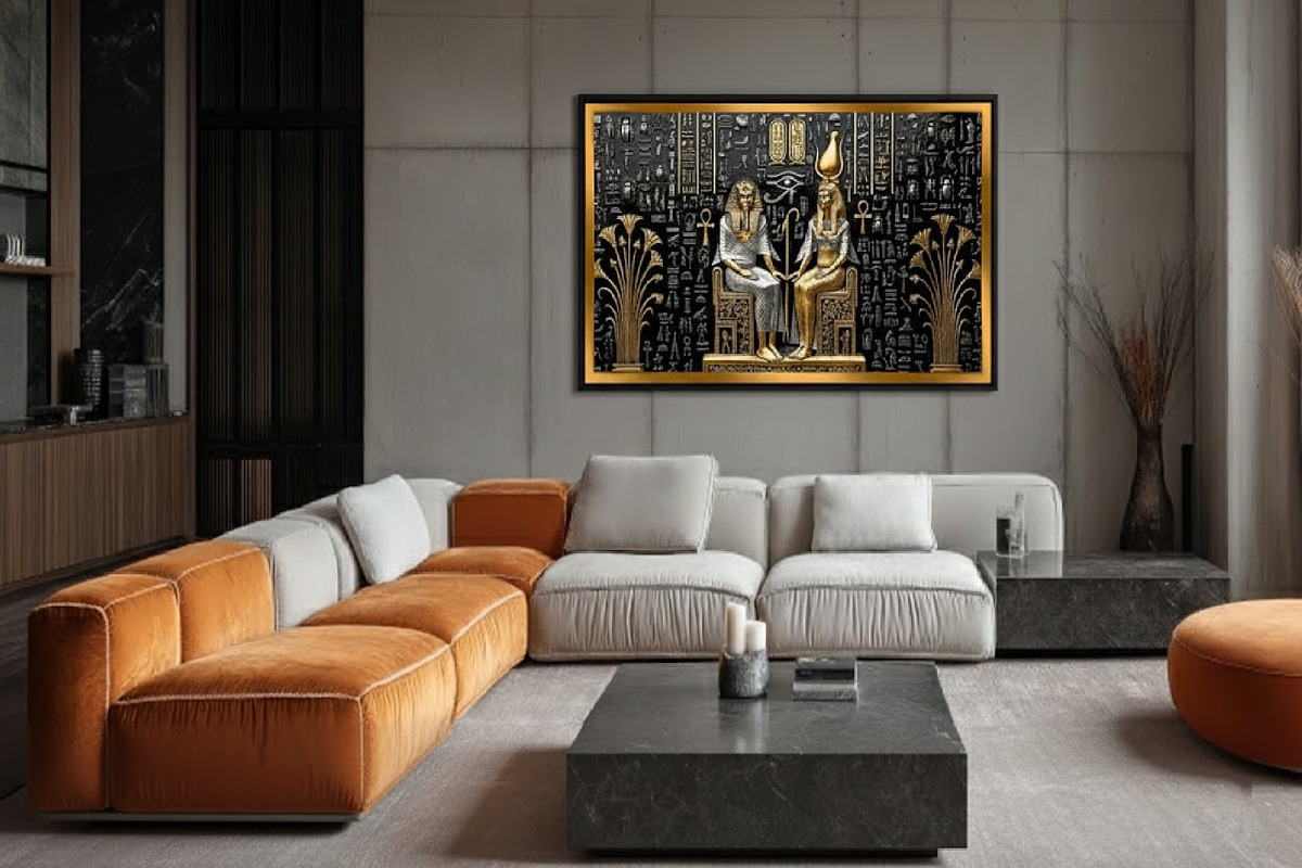 Ancient Egypt 12K Mega-Resolution, a Texture Graphic by Atelier Nocturne Graphic (Photo 3 of 3)