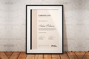 Modern Award Certificate Template, a Stationery Template by Theme Weavers (Thumbnail 1 of 2)