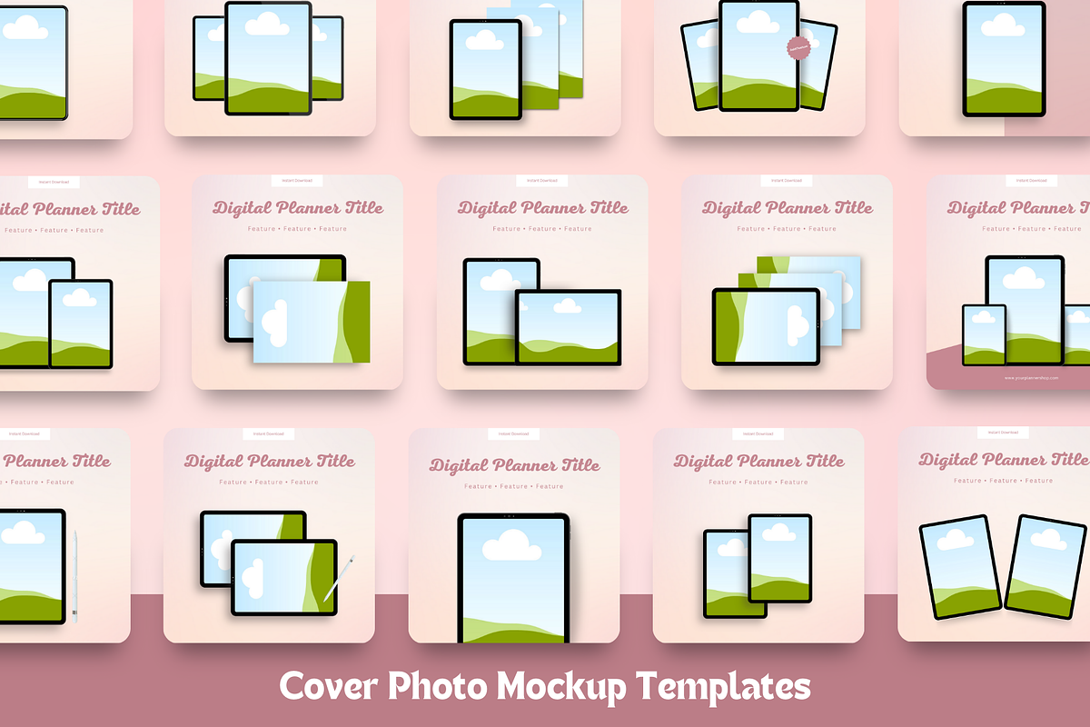 Etsy Listing Image Mockup Templates, a Templates & Theme by The Chaos Project (Photo 5 of 10)