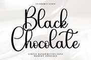 Black Chocolate, a Handwritten Font by InermediaSTUDIO (Thumbnail 1 of 7)
