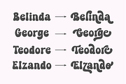 Mother's Holiday - Playful RetroFont, a Handwritten Font by Keithzo (Thumbnail 2 of 9)