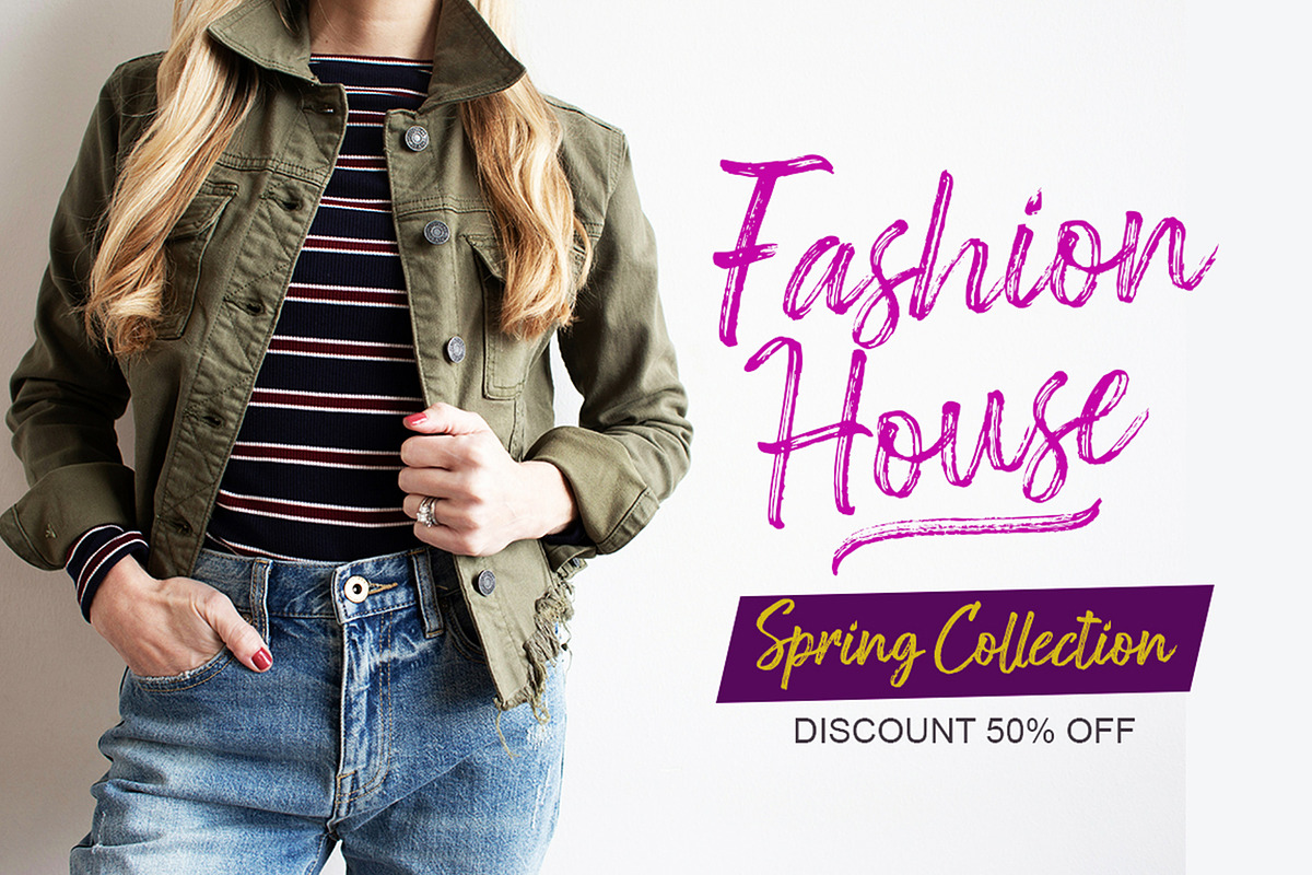 Amslow Brush, a Script Font by Stripes Studio (Photo 6 of 7)