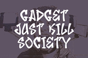 Rossick Graffiti Display Font, a Handwritten Font by Maulana Creative (Thumbnail 6 of 7)