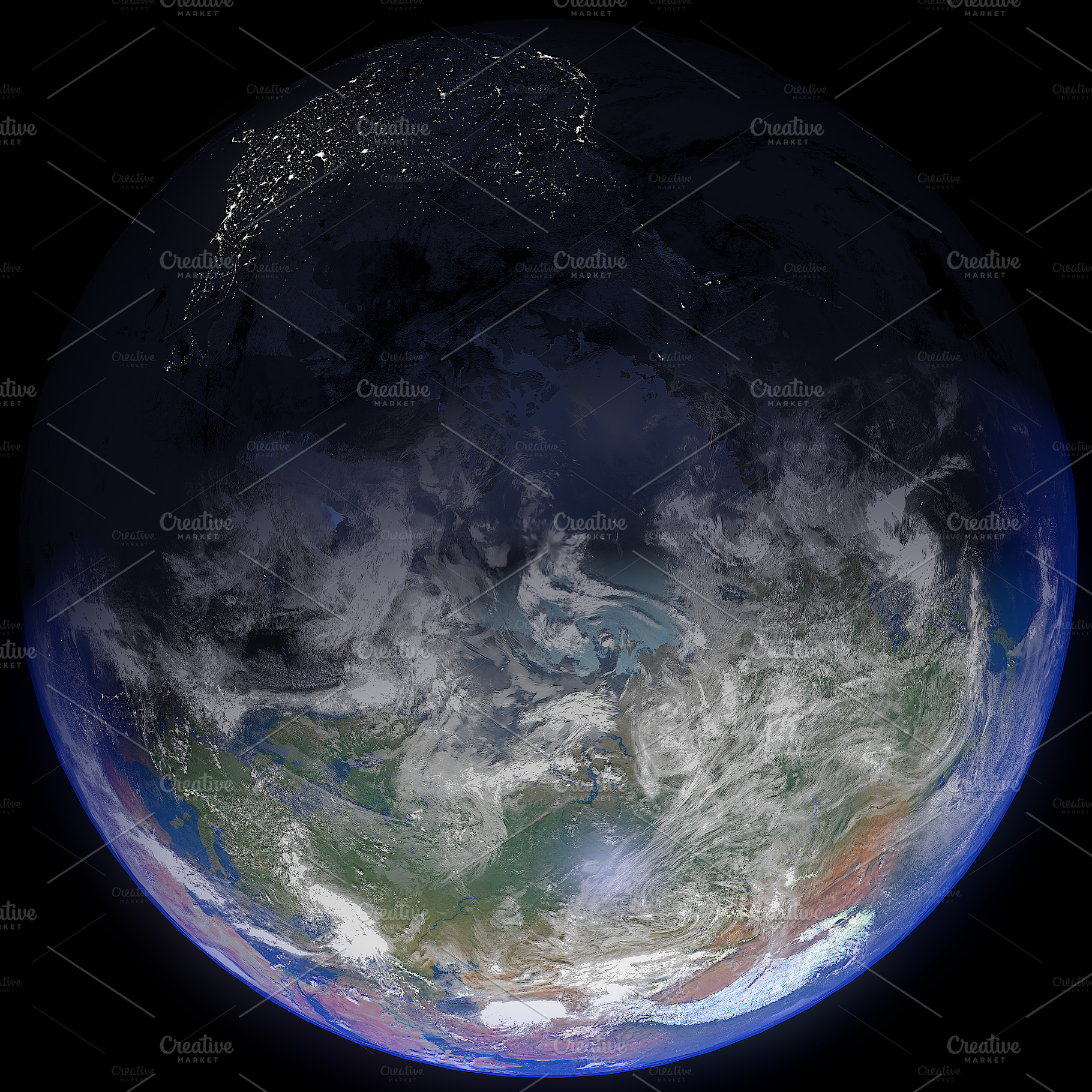 Earth Marble, a Nature Photo by Flash My Pixel