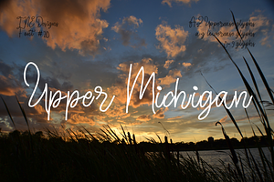 Upper Michigan sans serif font