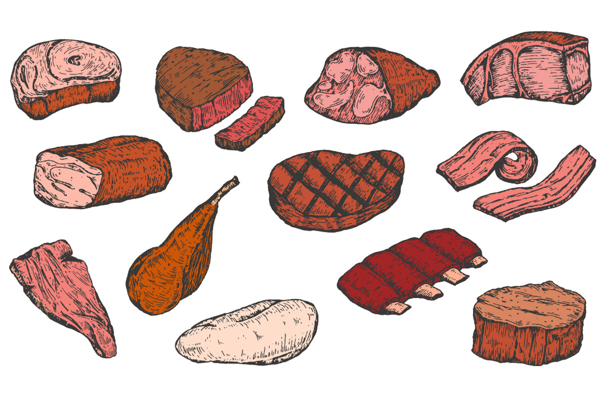 Meat, an Object Graphic by CGterminal