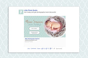 Baby Photography Social Media Pack, a Templates & Theme by Nordic.Arg (Thumbnail 5 of 8)