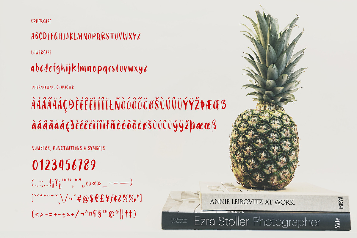 Deli Cream Handwritten Font, a Handwritten Font by Tera Asset Garage (Photo 2 of 6)
