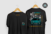 t-shirt design japan car lovers, a Pattern Graphic by borera studio (Thumbnail 3 of 3)