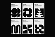 100+ Geometric Logo Marks, a Branding & Logo Template by Nowshinz Shoma (Thumbnail 15 of 16)