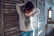 Sweatshirt Mock-Up Vol.1 2017, a Hoody Mockup by Freeman Studio (Thumbnail 6 of 16)