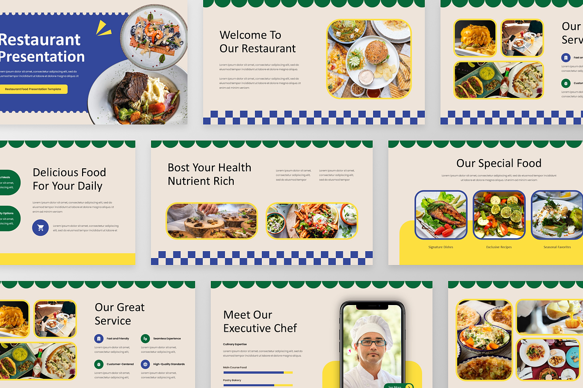 Bitebliss - Restaurant Food, a Presentation Template by GraphauseProject (Photo 2 of 6)