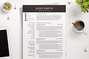 Professional Resume-CV Template, a Resume Template by BestResumes.Co (Thumbnail 1 of 9)