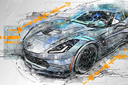 Graphic Marker Photoshop Action, an Action Add-On by GorynArt (Thumbnail 14 of 20)