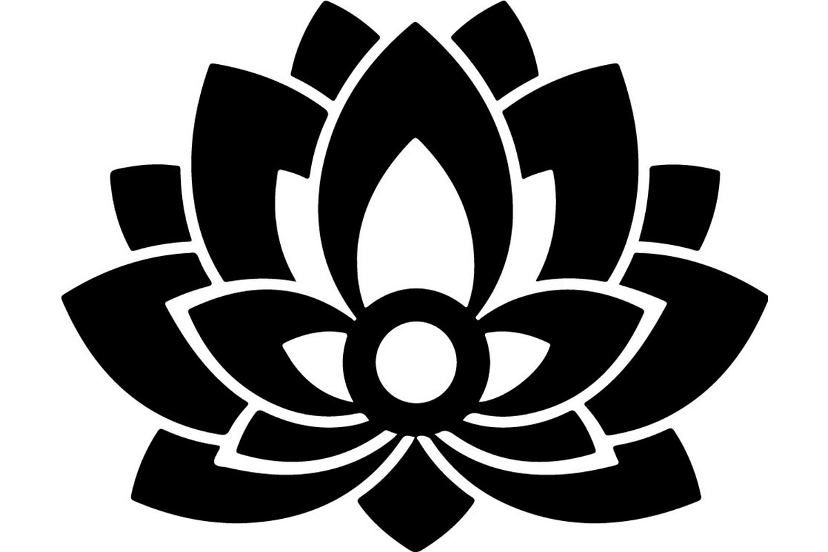 Bold Lotus Flower Silhouette, an Object Graphic by Creativeshirt (Photo 8 of 15)