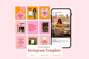 Fall Bookstagram Social Media Kit, a Social Media Template by Little Creative Scribbles (Thumbnail 2 of 9)