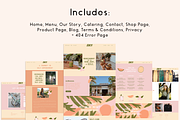 ShowIt Website Template for Cafe, a Websites & App Template by Scribble Society (Thumbnail 2 of 8)