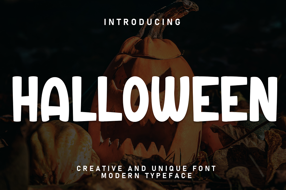 Halloween | Script Font, a Script Font by Scratchones (Photo 1 of 8)