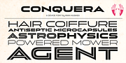 Conquera, a Sans Serif Font by Device (Thumbnail 8 of 8)