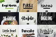 MIXED Huge Font Bundles 68 Fonts, a Handwritten Font by YandiDesigns (Thumbnail 5 of 7)