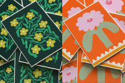 Flower Art Print Posters, a Seasonal Illustration by melistudio (Thumbnail 5 of 5)