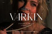 Varkin Elegant Serif Font, a Serif Font by Graphicxell (Thumbnail 1 of 8)