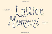 CS Lovisa Stippled, a Sans Serif Font by Craft Supply Co. (Thumbnail 2 of 8)