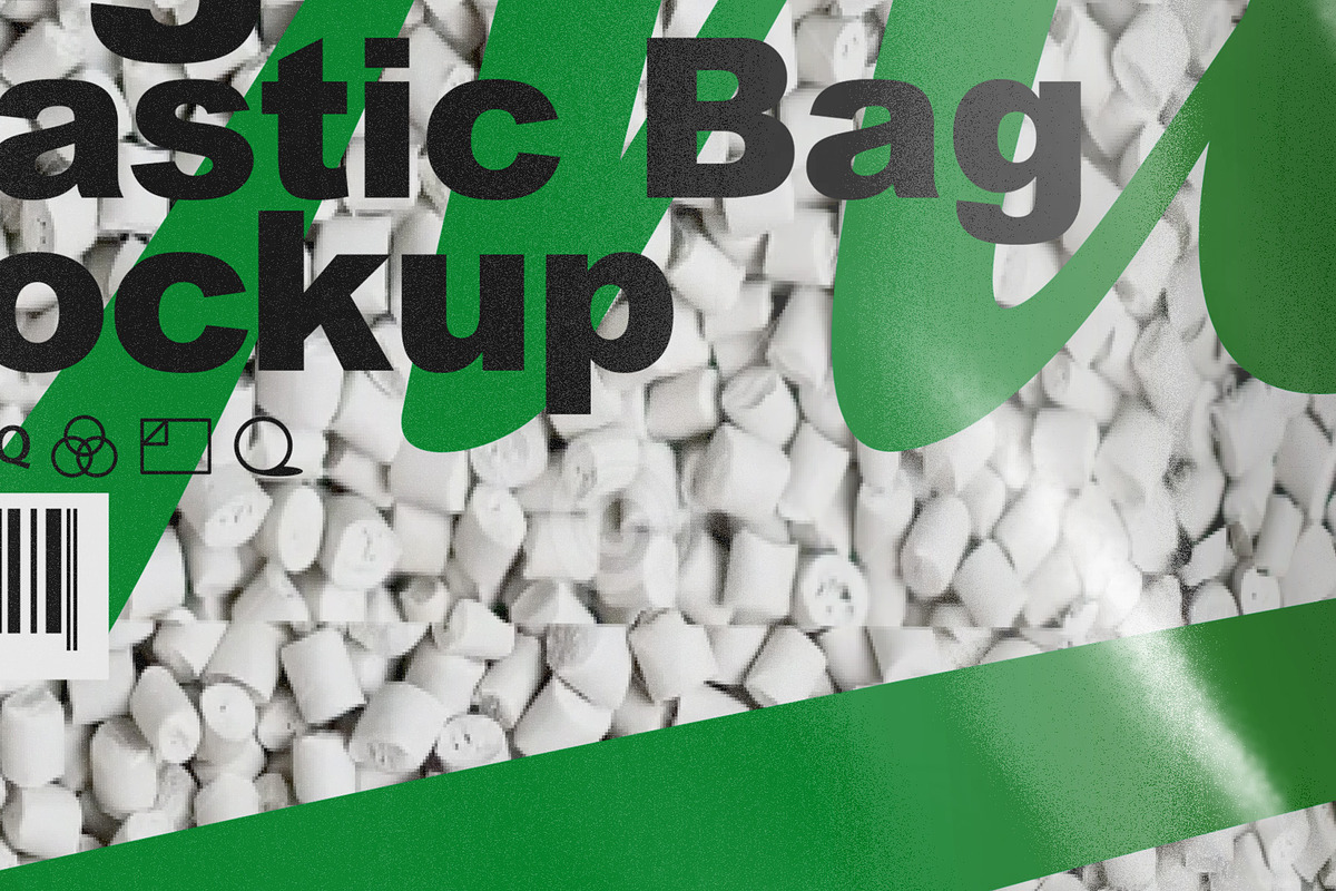 Plastic Bag Mockup, a Packaging Mockup by Reformer Mockup (Photo 5 of 8)