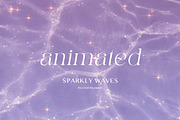 Animated Sparkly Waves Water Texture, a Texture Graphic by by creative paper (Thumbnail 1 of 6)