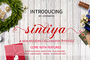 sintiya, a Script Font by edcreative (Thumbnail 1 of 5)
