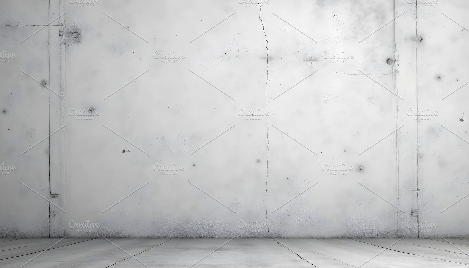 Old Concrete Wall with Cracked and W, a Photo by LOGOCREATIVE
