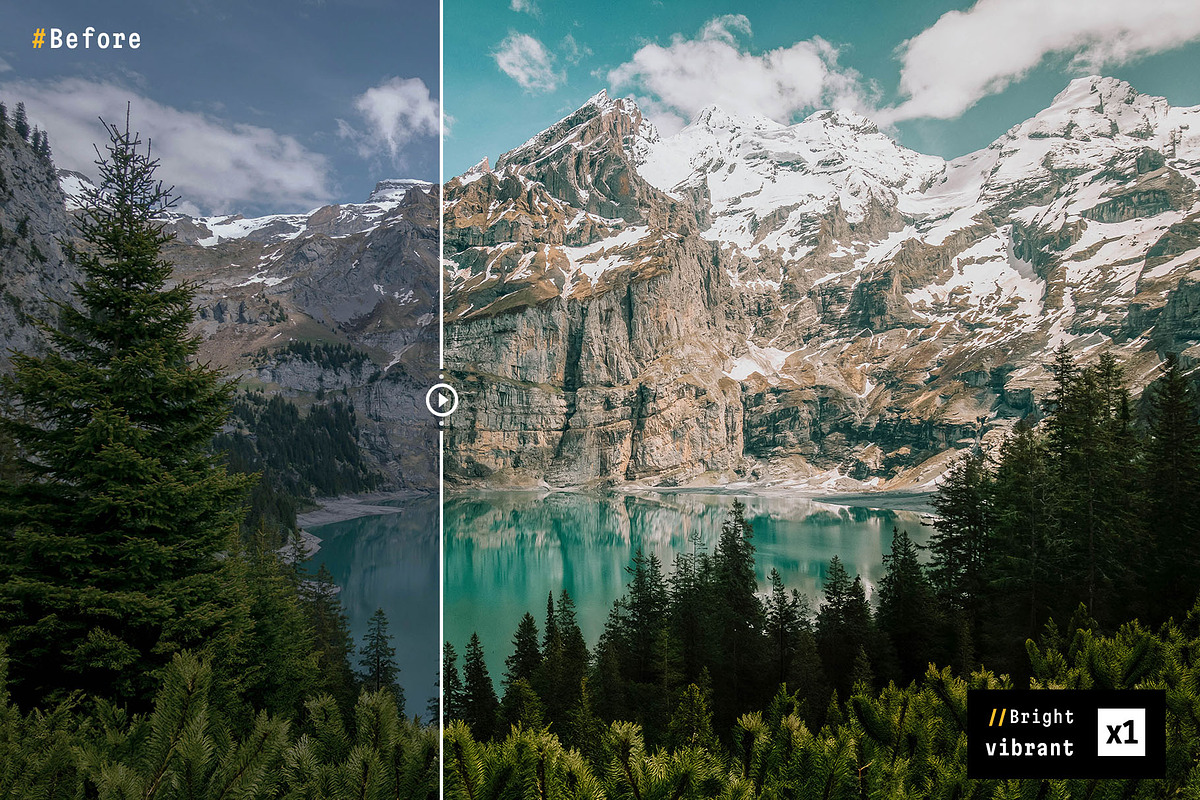 Bright Vibrant - Actions and presets, a Preset Add-On by Hydrozi Presets (Photo 3 of 9)