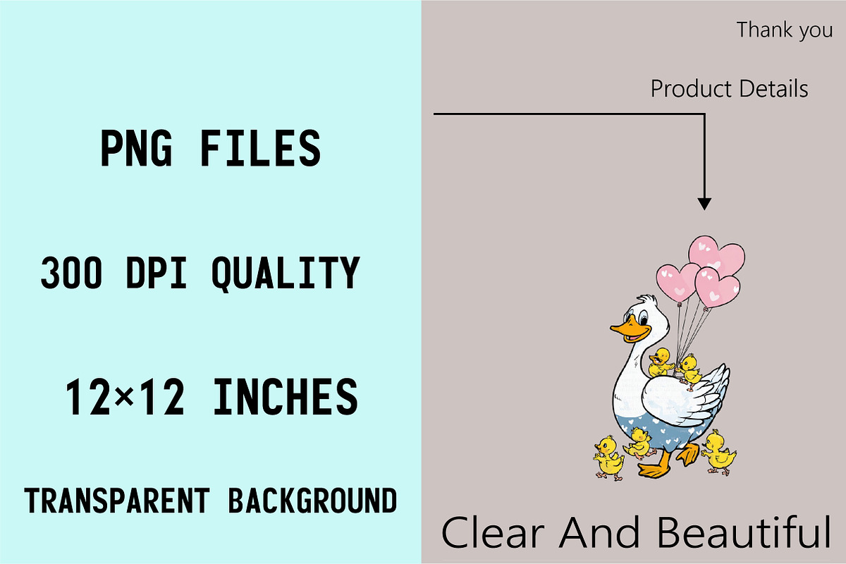 Mama Goose Mother’s Day Clipart Bund, an Illustration by SVGArt (Photo 8 of 9)