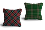 Christmas Seamless Plaid Patterns 1, a Pattern Graphic by Vectorchoice (Thumbnail 6 of 7)