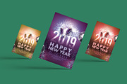 New Year Party Flyer, a Flyer Template by Flyer Arts (Thumbnail 2 of 4)
