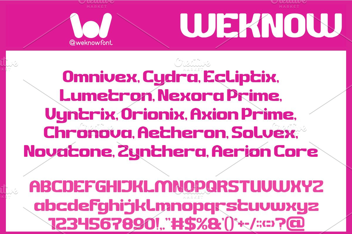Open Mind font, a Font by weknow (Photo 5 of 8)