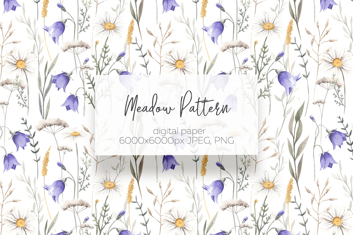 Watercolor Summer Flora clipart, an Illustration by YuliyaArtGarden (Photo 12 of 14)