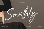 Smoothly, a Script Font by din-studio.com (Thumbnail 1 of 11)