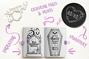 Mental Health - goth png and svg, a Person Illustration by Sonch' s Curiosities (Thumbnail 3 of 4)