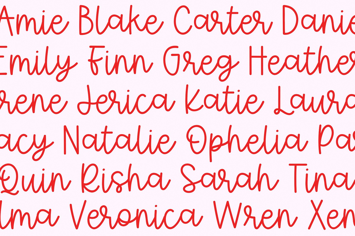 Magic Garden | Cute Script Font, a Script Font by KA Designs (Photo 10 of 15)