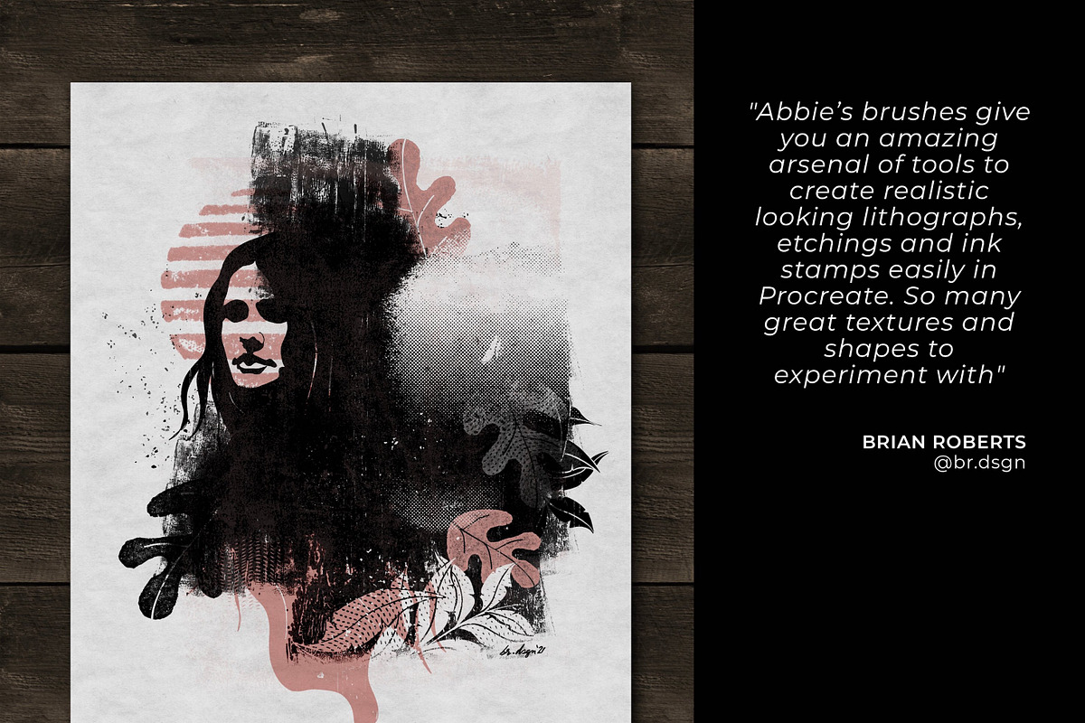 Procreate Print Works Media Pack, a Brush Add-On by UPROOT (Photo 46 of 64)
