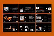 Black Annual Report Google Slide, a Presentation Template by graphicook (Thumbnail 3 of 4)