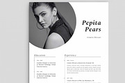 Resume / CV, a Resume Template by Peunayah (Thumbnail 1 of 7)