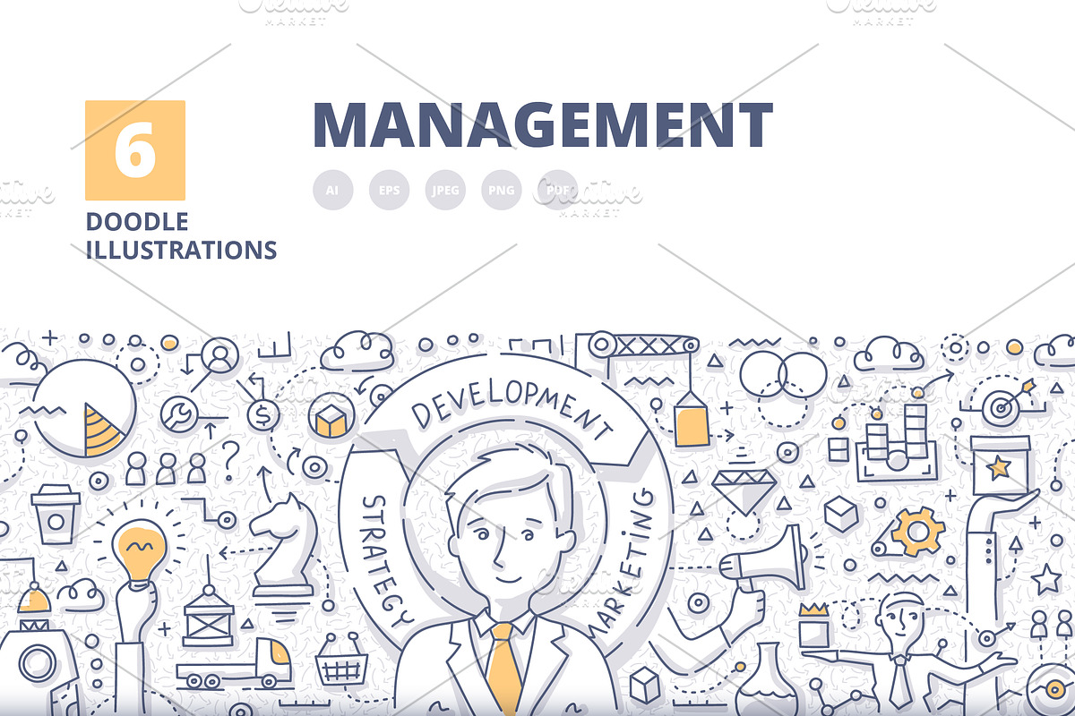 6 Concept of Management, a Work Illustration by Rassko (Photo 1 of 7)