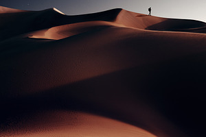 night desert
